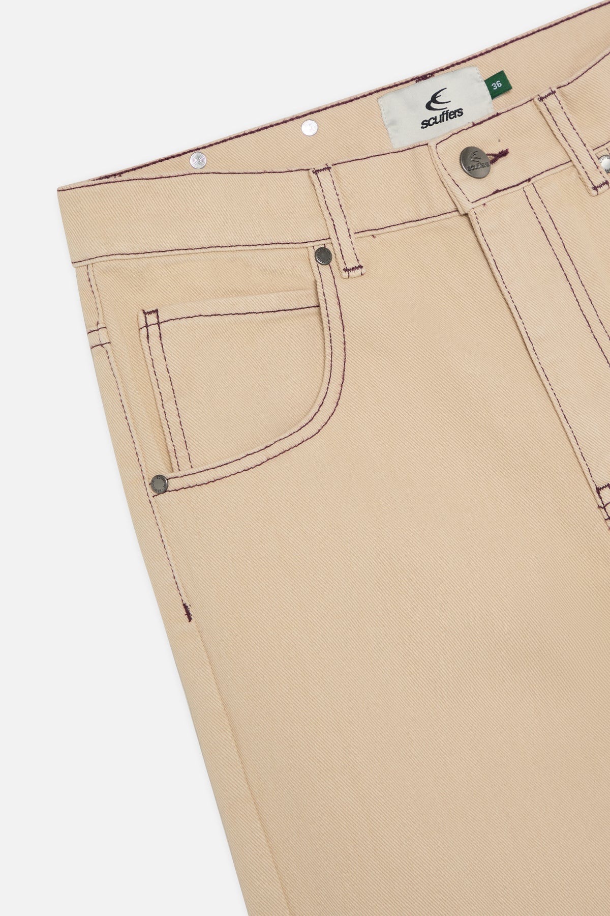 New Flared Ecru Pants