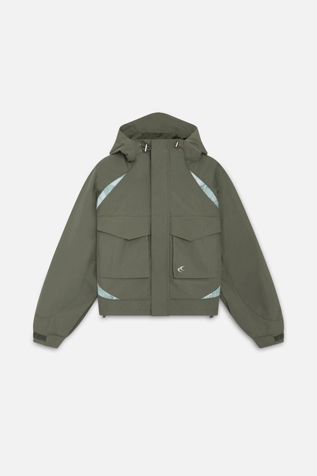 New Essential Green Windbreaker