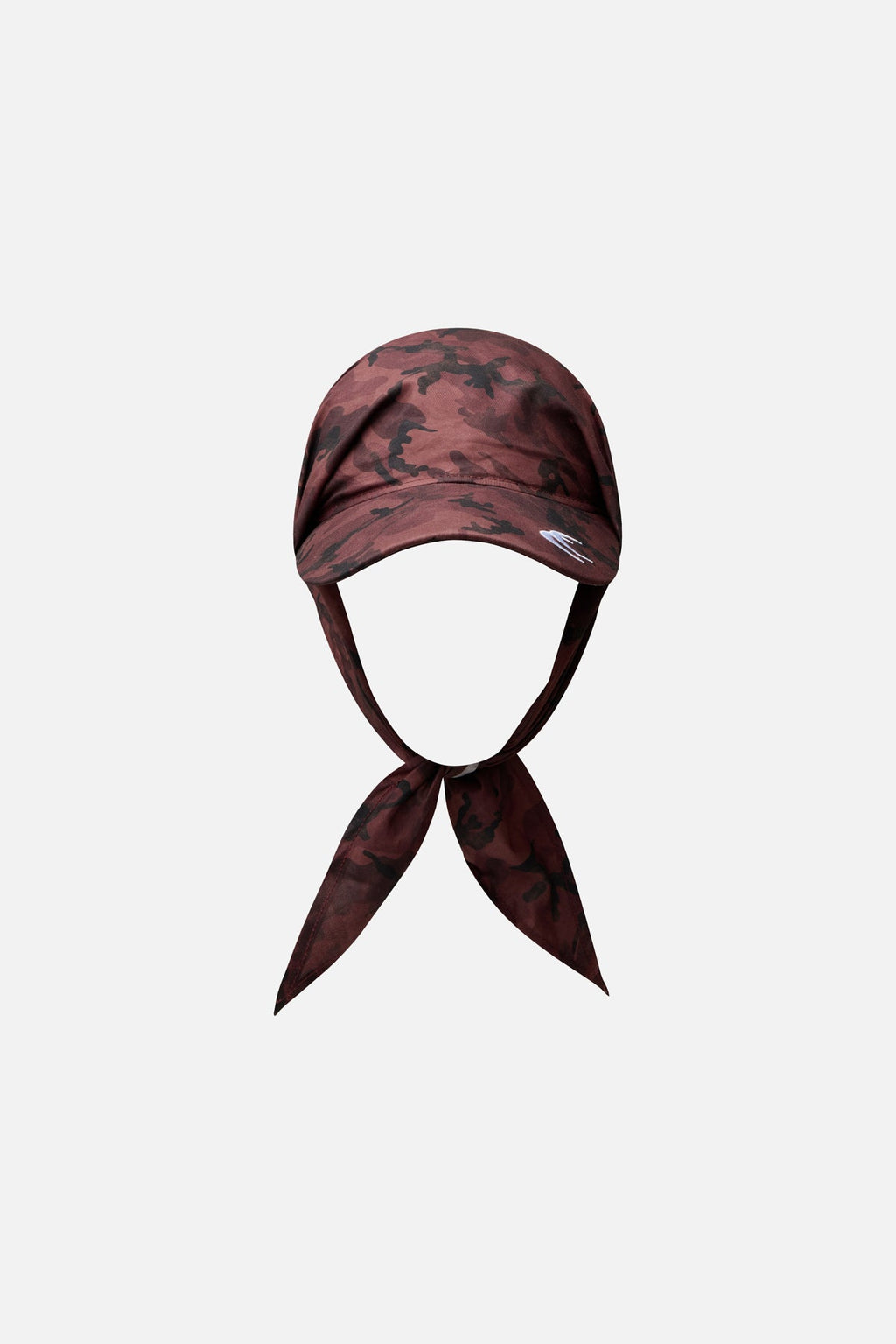 No Burgundy Camo Cap