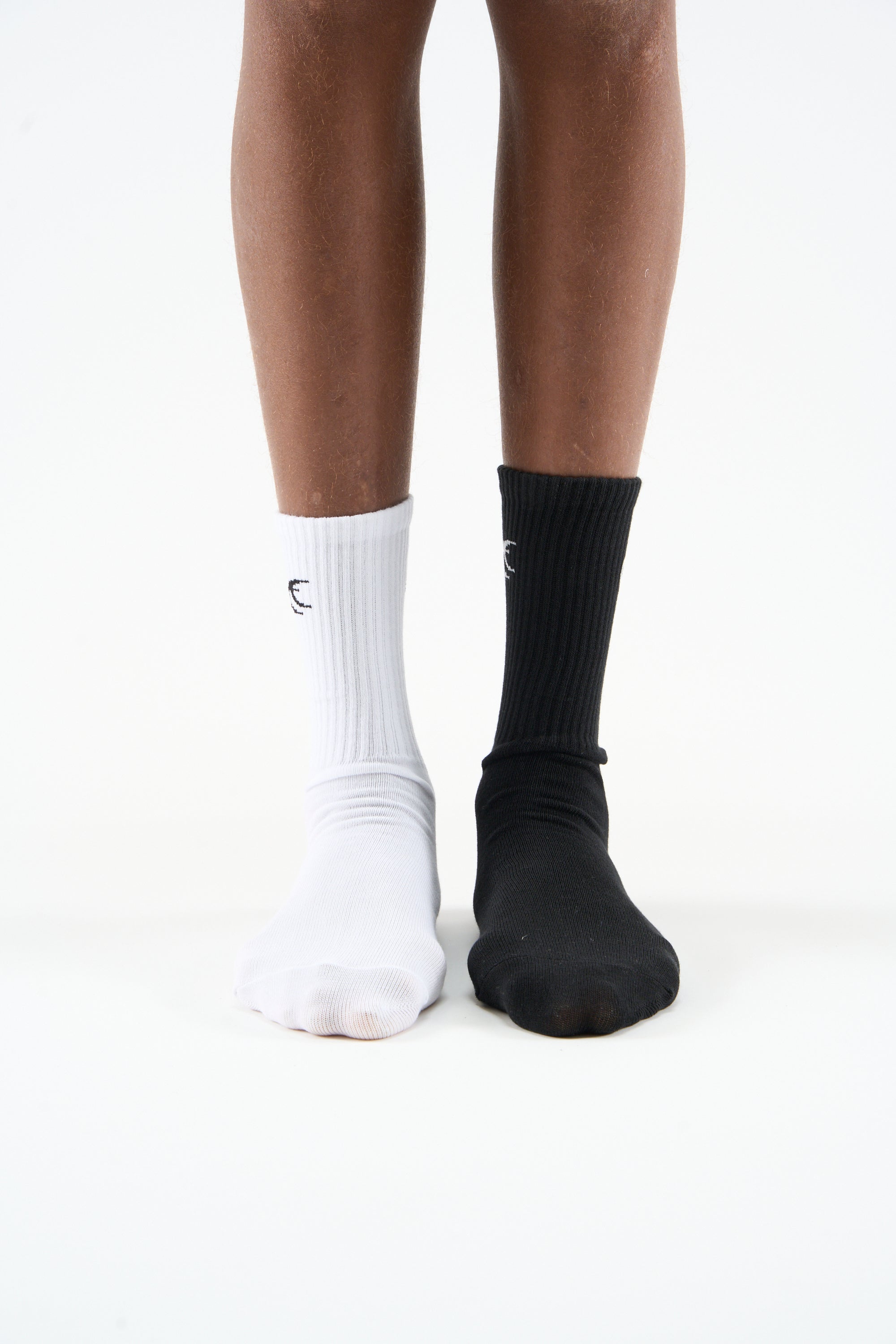 Iconic Pack White and Black Socks