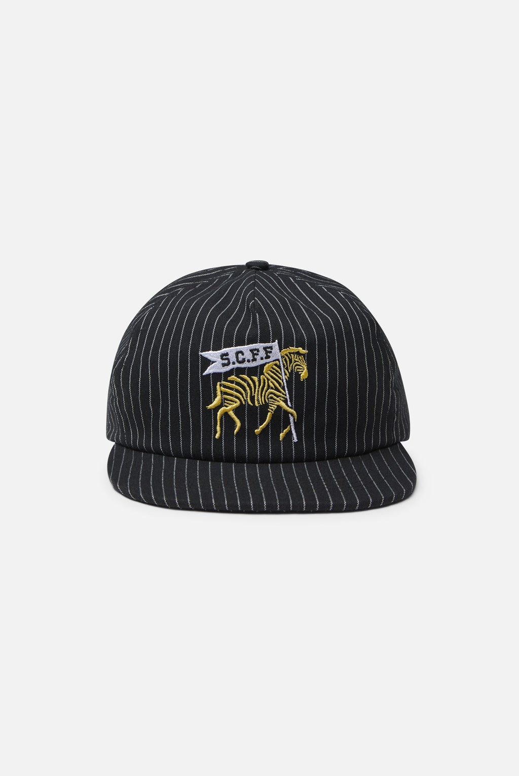 Pinstripe Black Cap