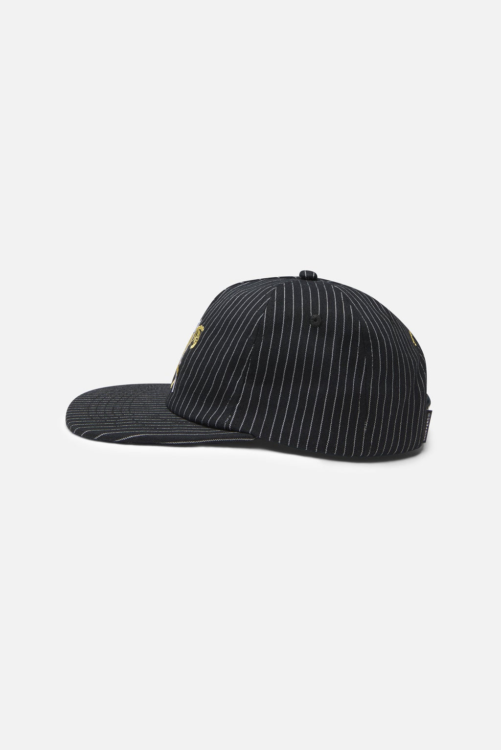 Pinstripe Black Cap