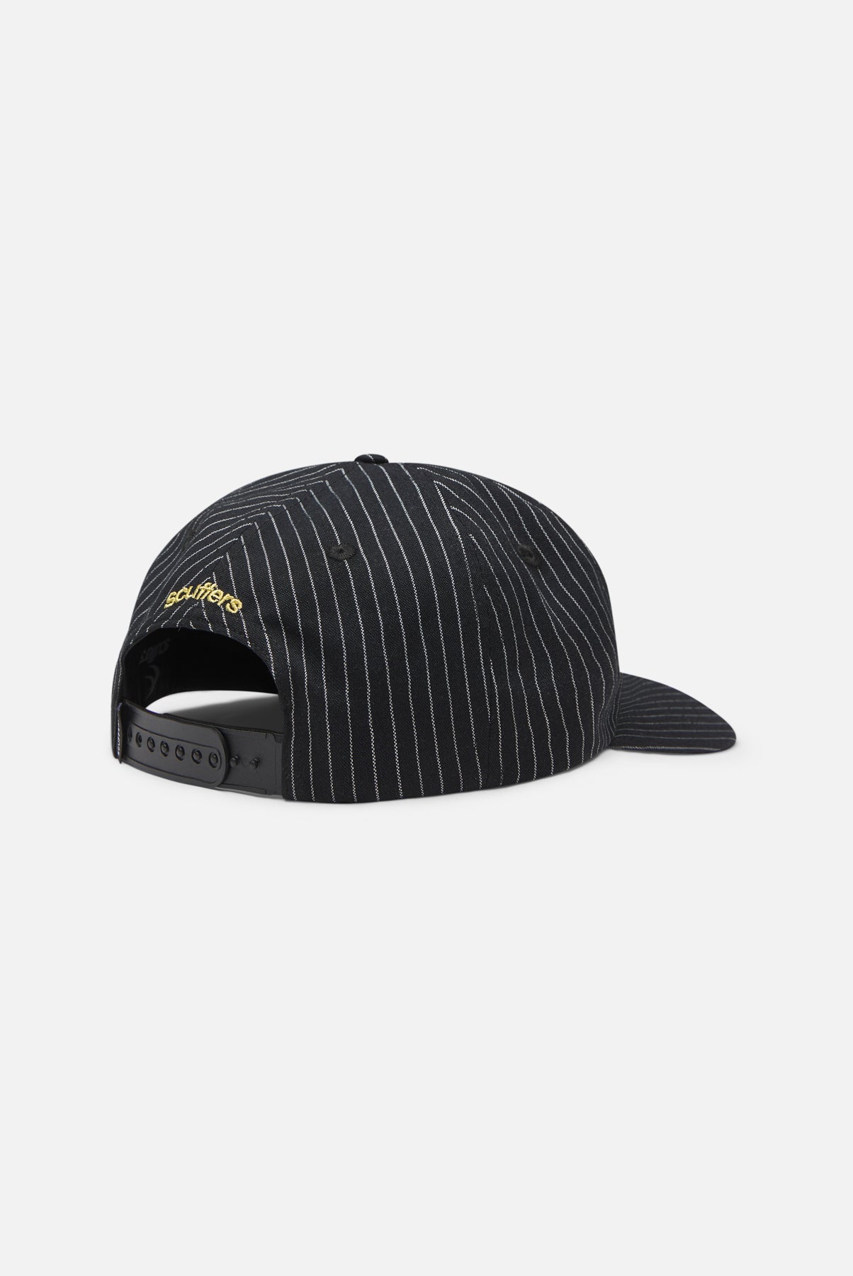 Pinstripe Black Cap