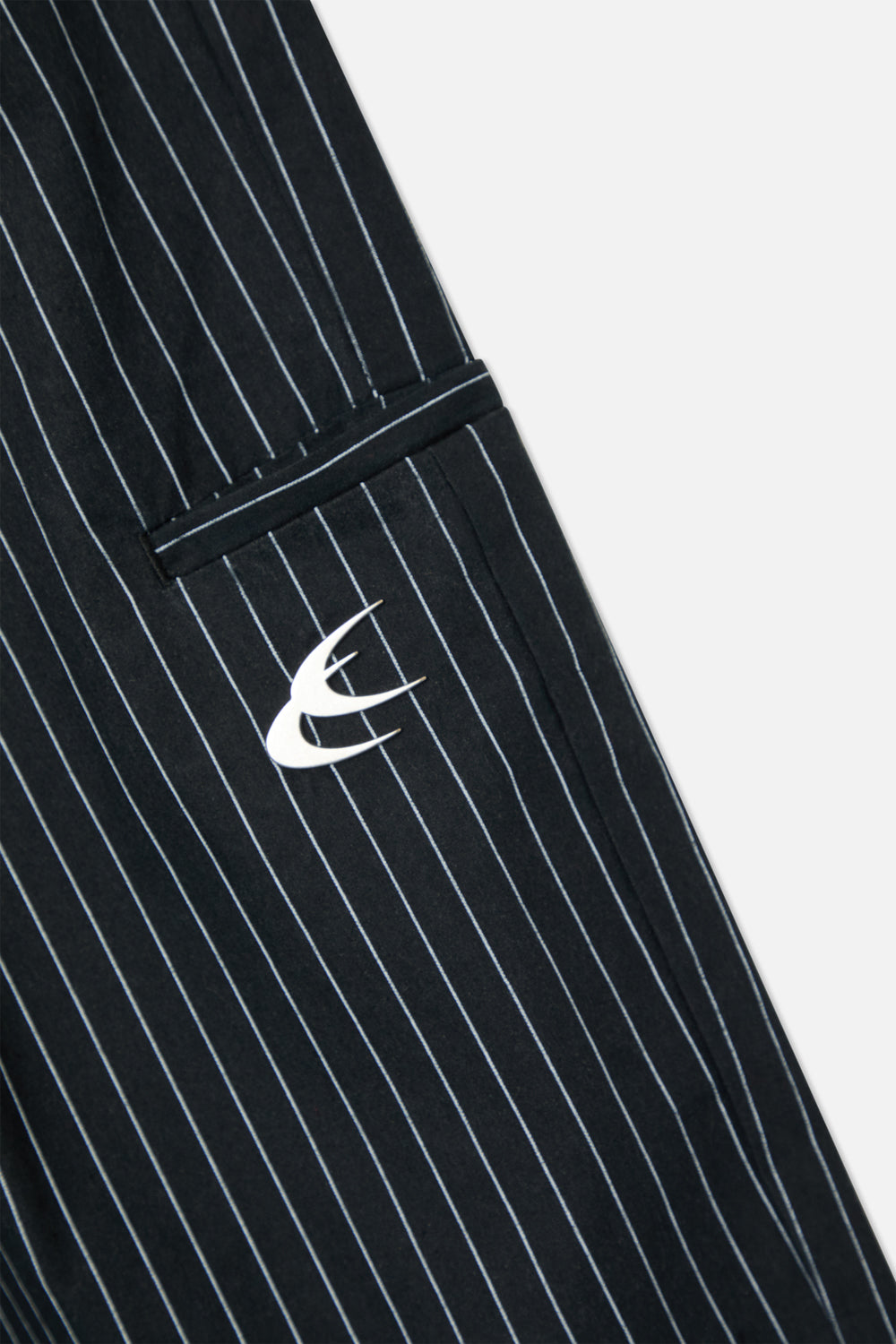 Pinstripe Black Pants