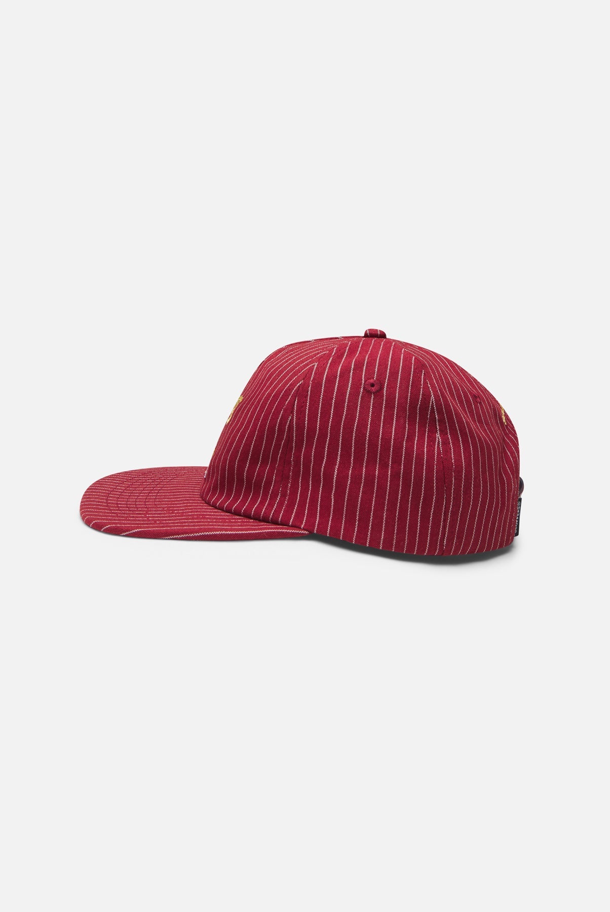 Pinstripe Burgundy Cap