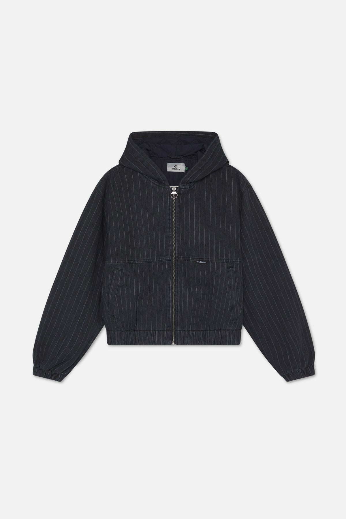 Pinstripe Dark Work Jacket