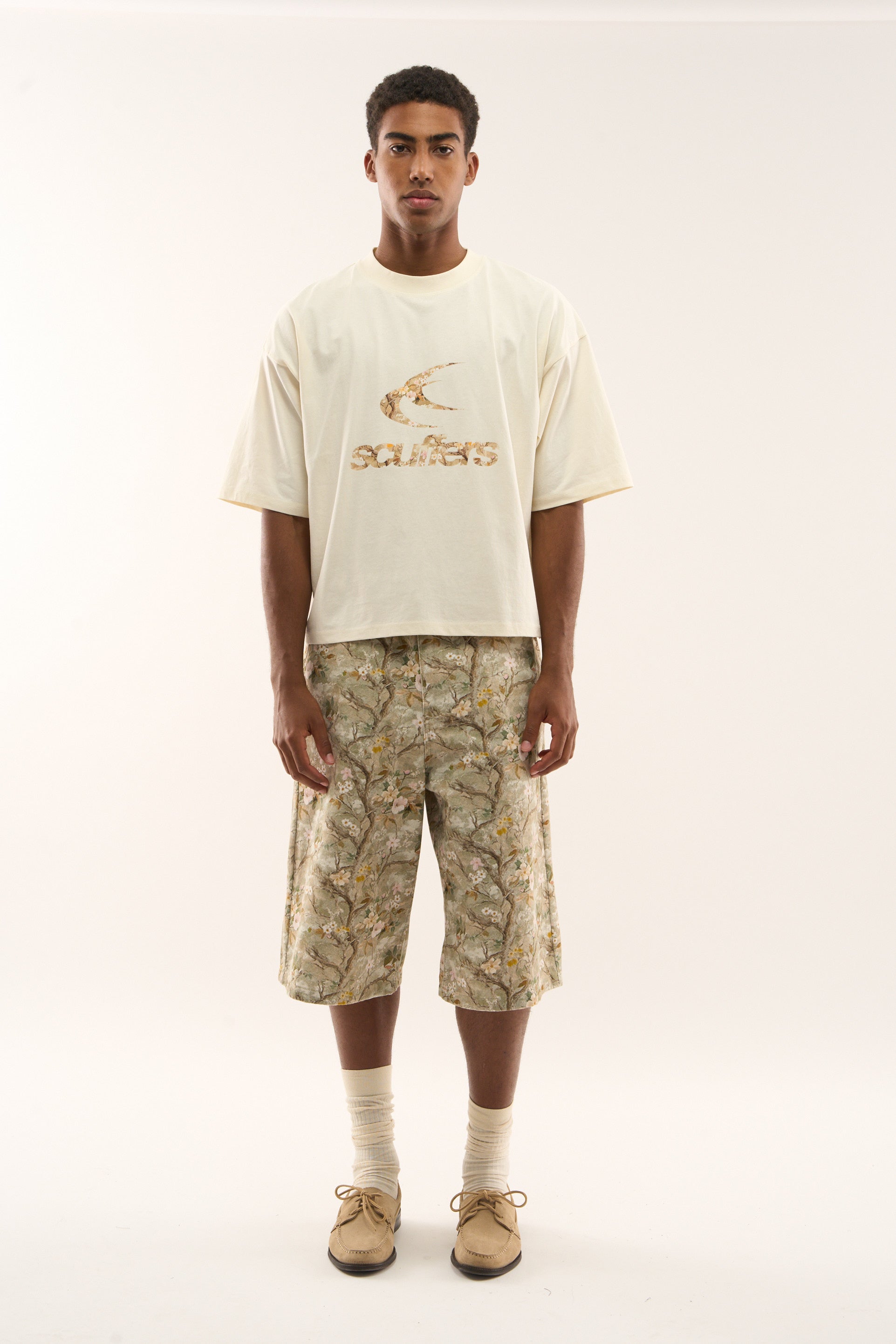 Real Flower Ecru T-Shirt