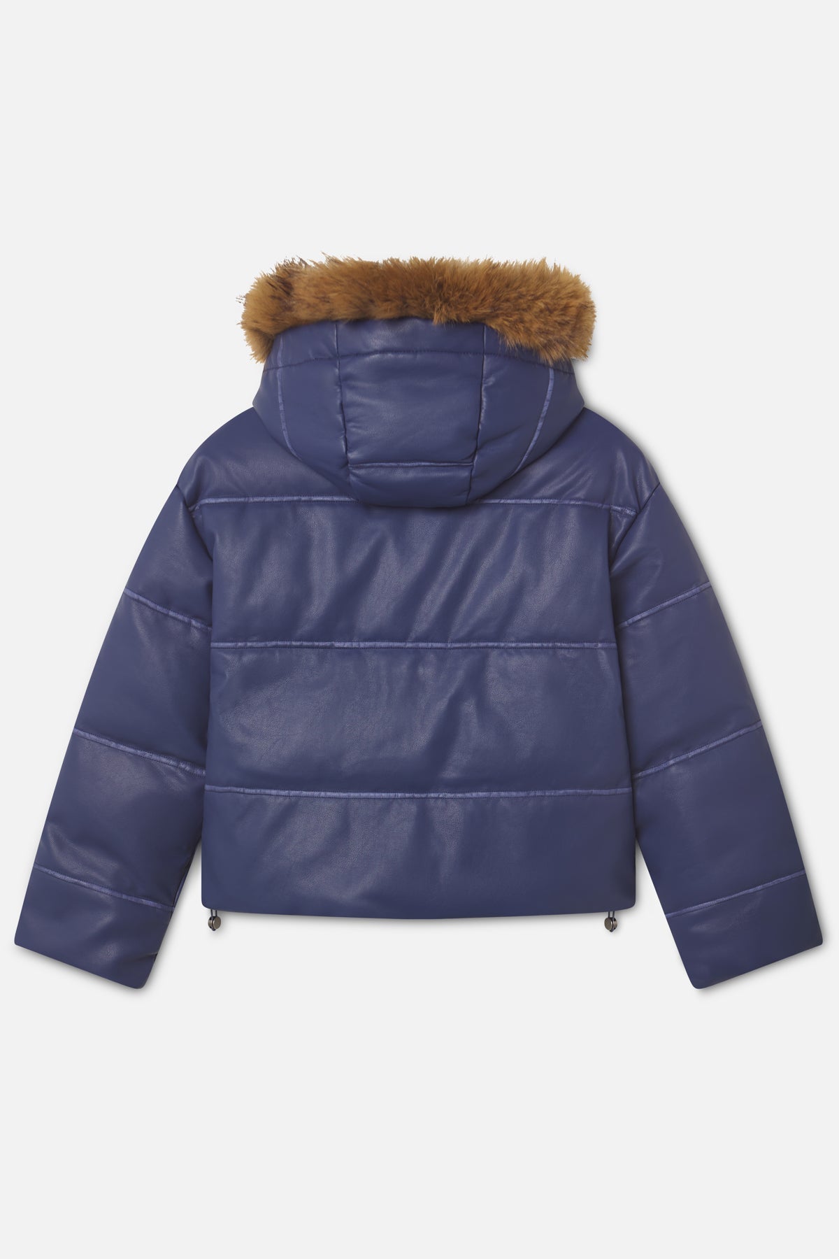 Raw Royal Blue Puffer Jacket