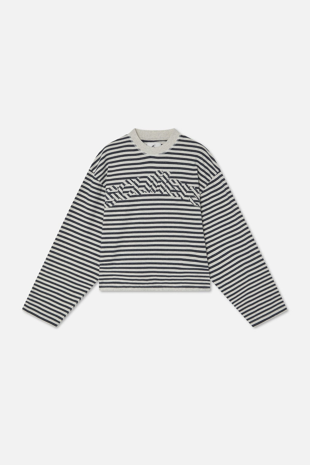 Raw Striped Navy Longsleeve