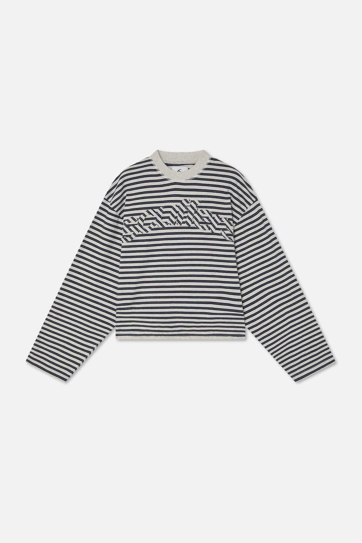 Raw Striped Navy Longsleeve