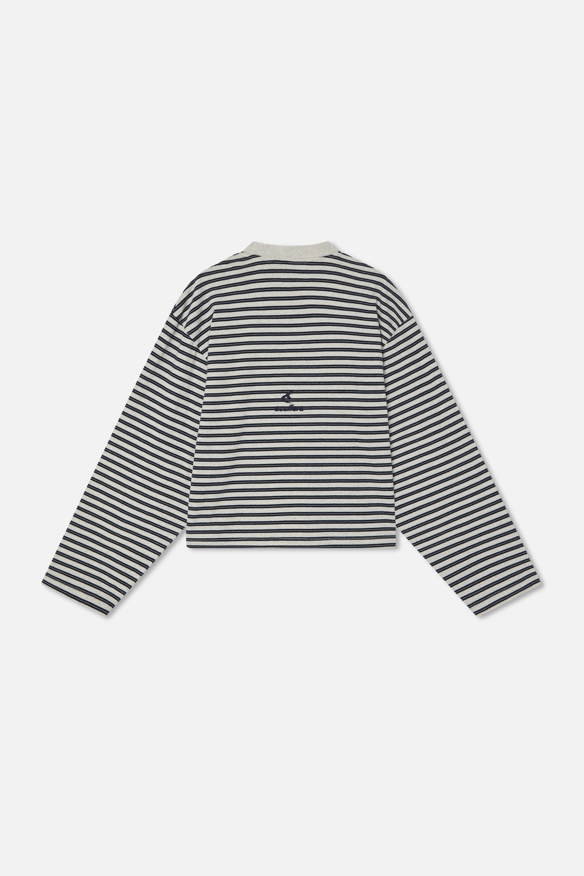 Raw Striped Navy Longsleeve
