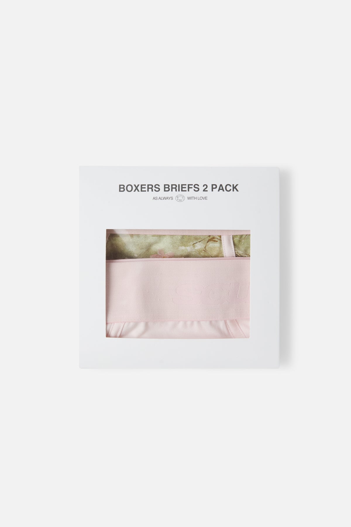 Real Flower & Pink Boxers