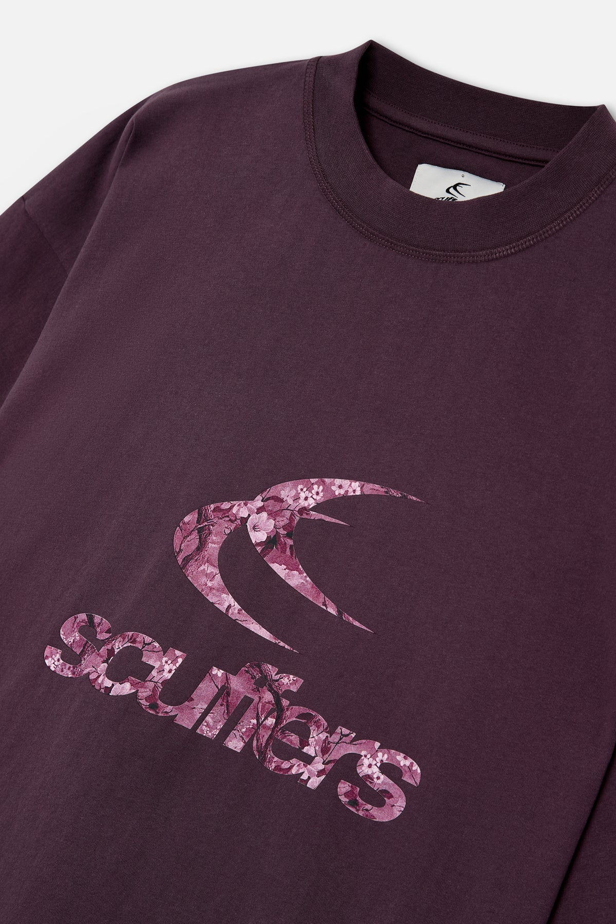 Real Flower Burgundy T-Shirt