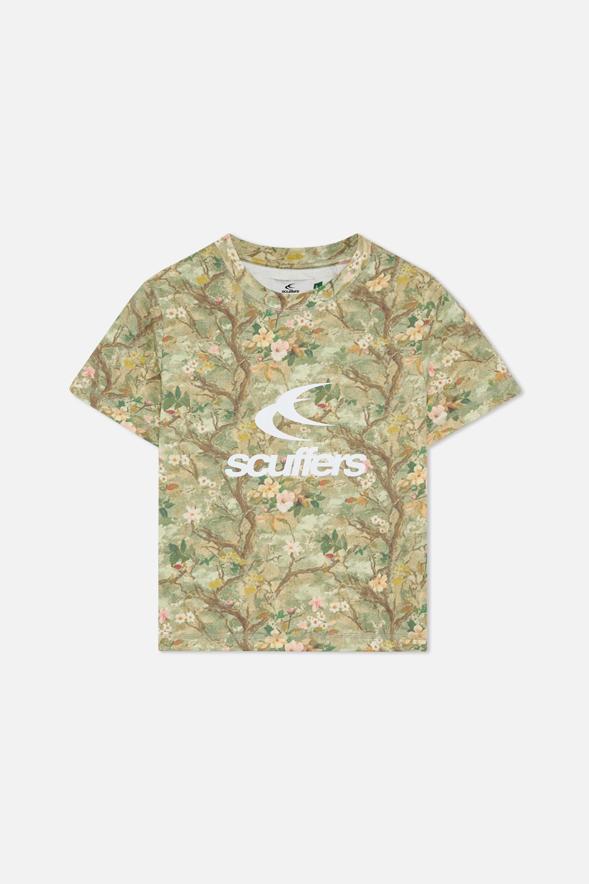 Real Flower Fitted T-Shirt