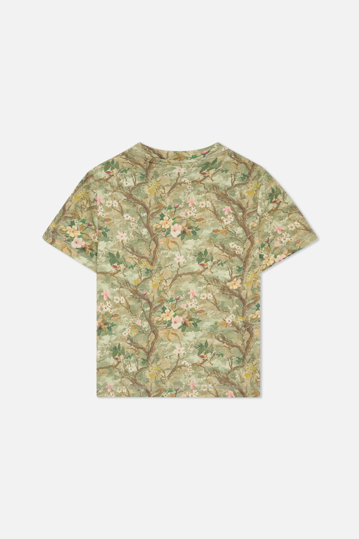 Real Flower Fitted T-Shirt