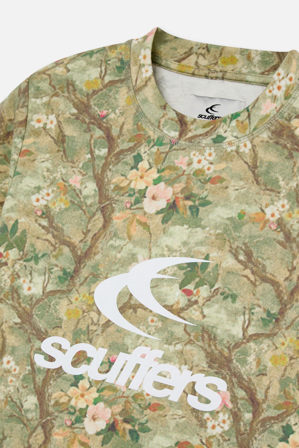 Real Flower Fitted T-Shirt