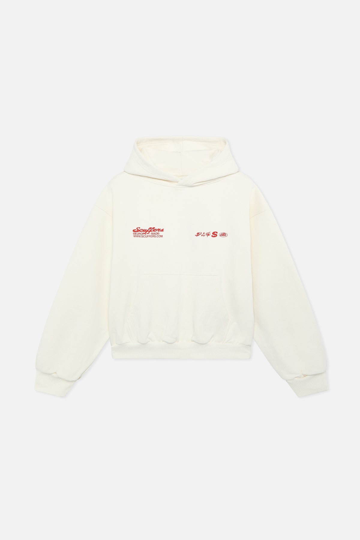 Tropical Ecru Hoodie