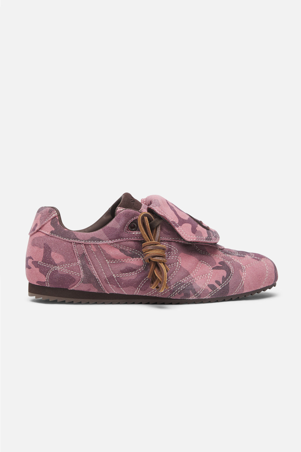 Iconic Wine Camo Sneaker