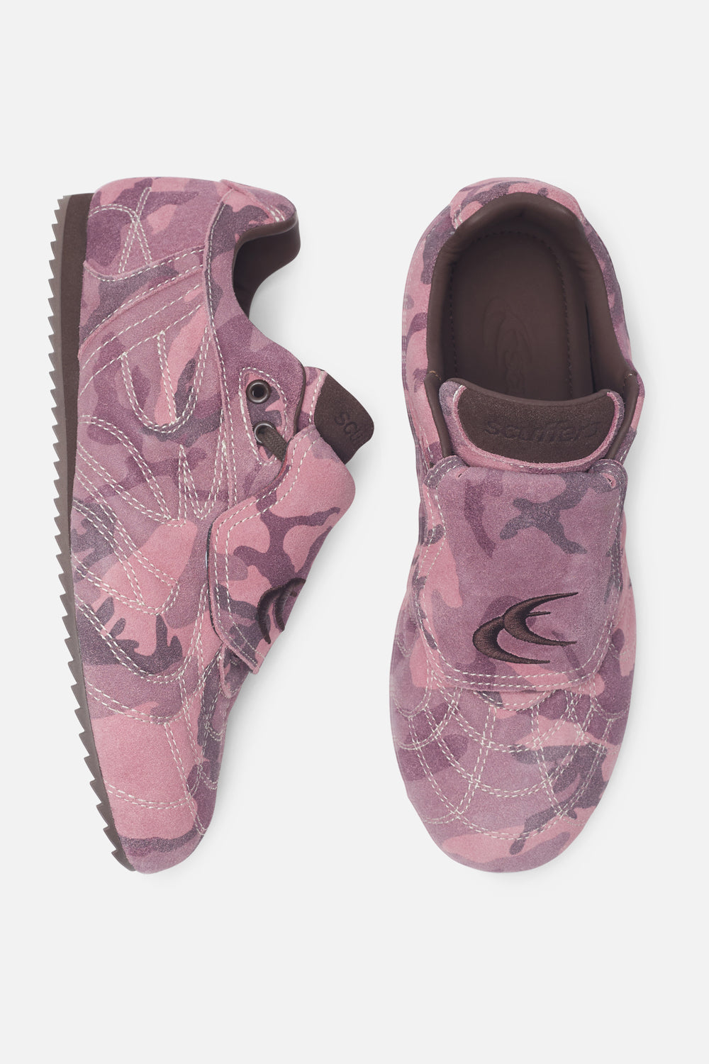 Iconic Wine Camo Sneaker