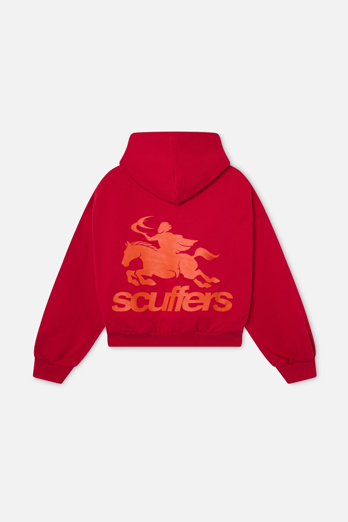 Emblem Red Hoodie