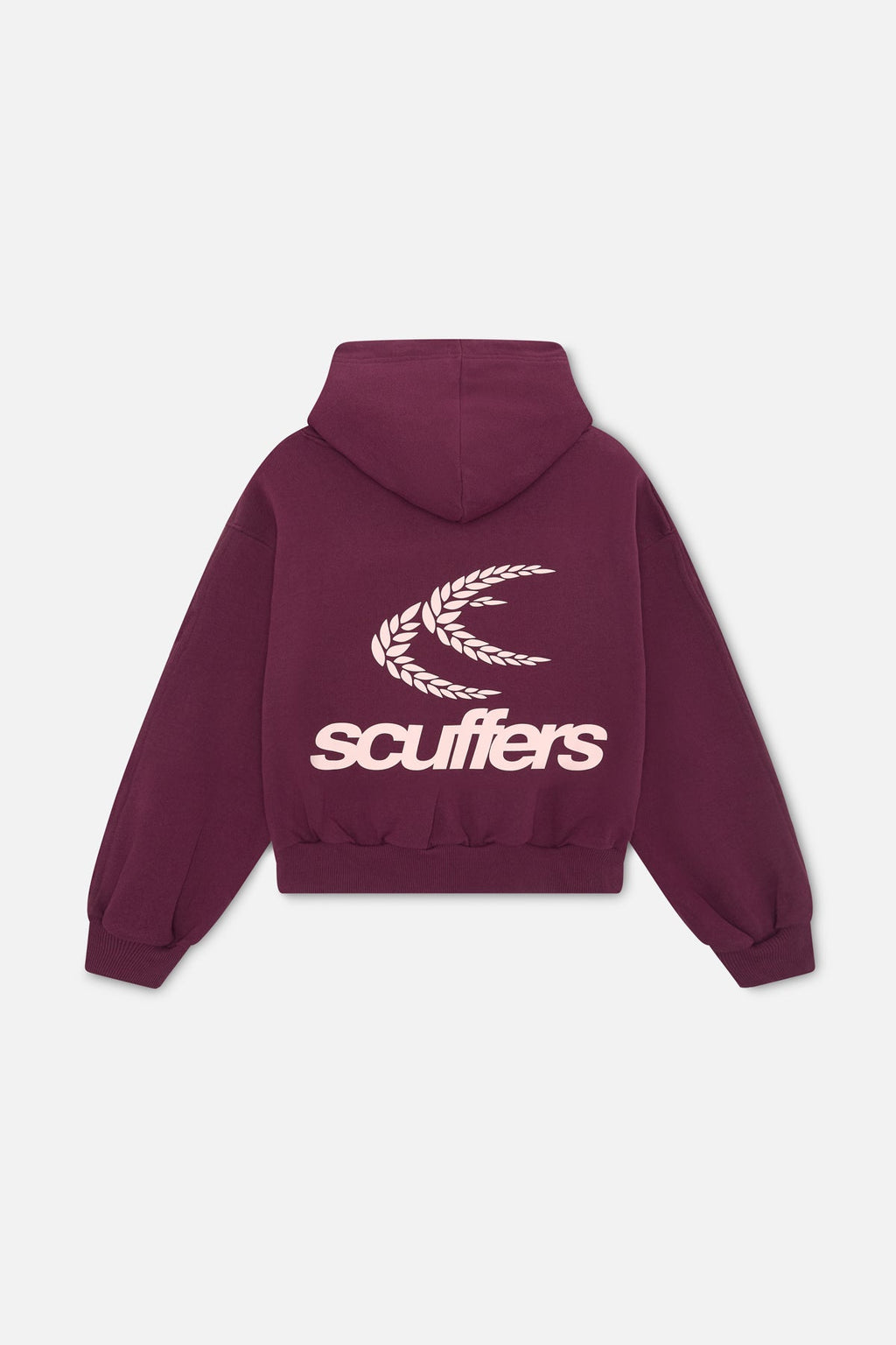 Chester Burgundy Hoodie