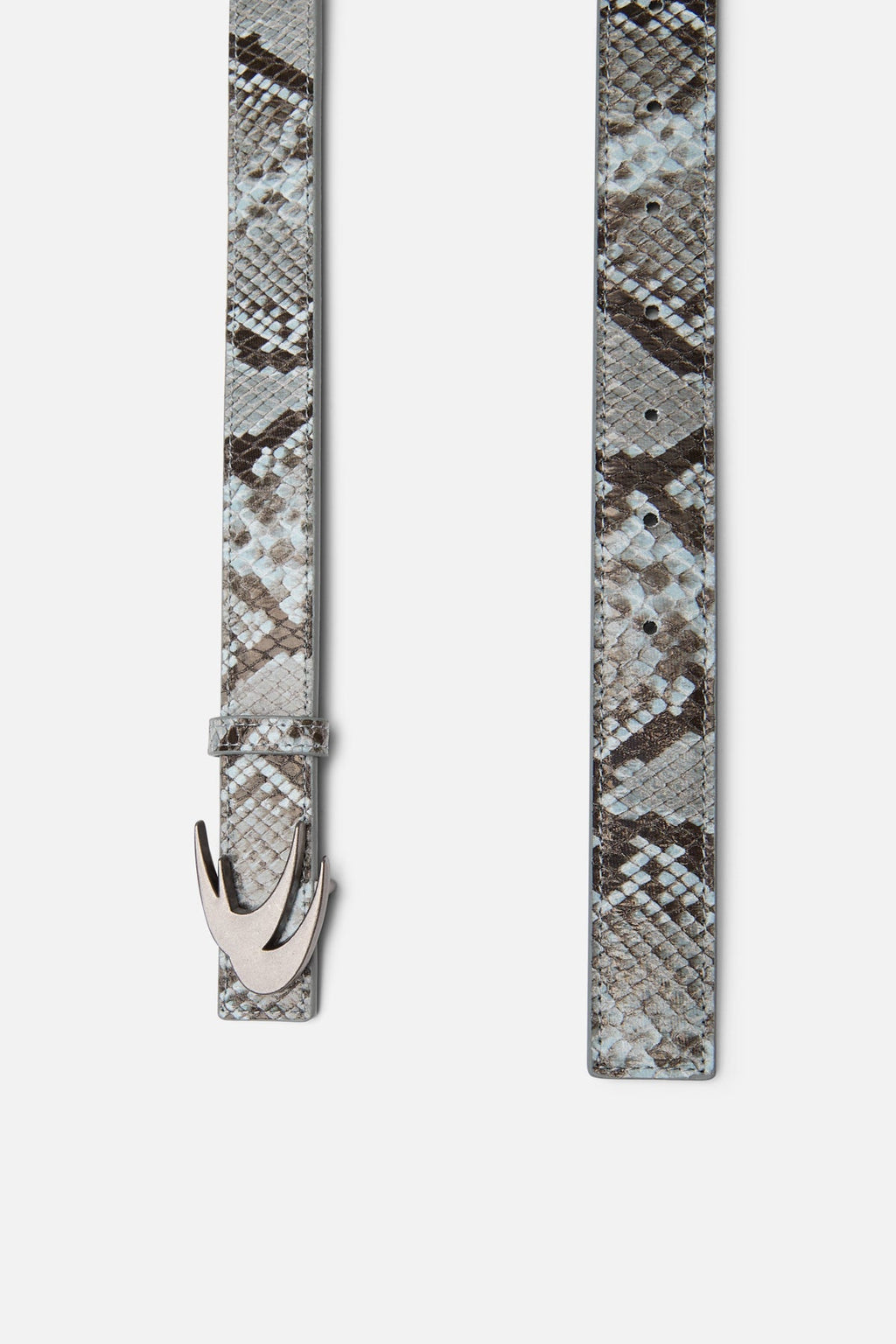 Snake White Belt