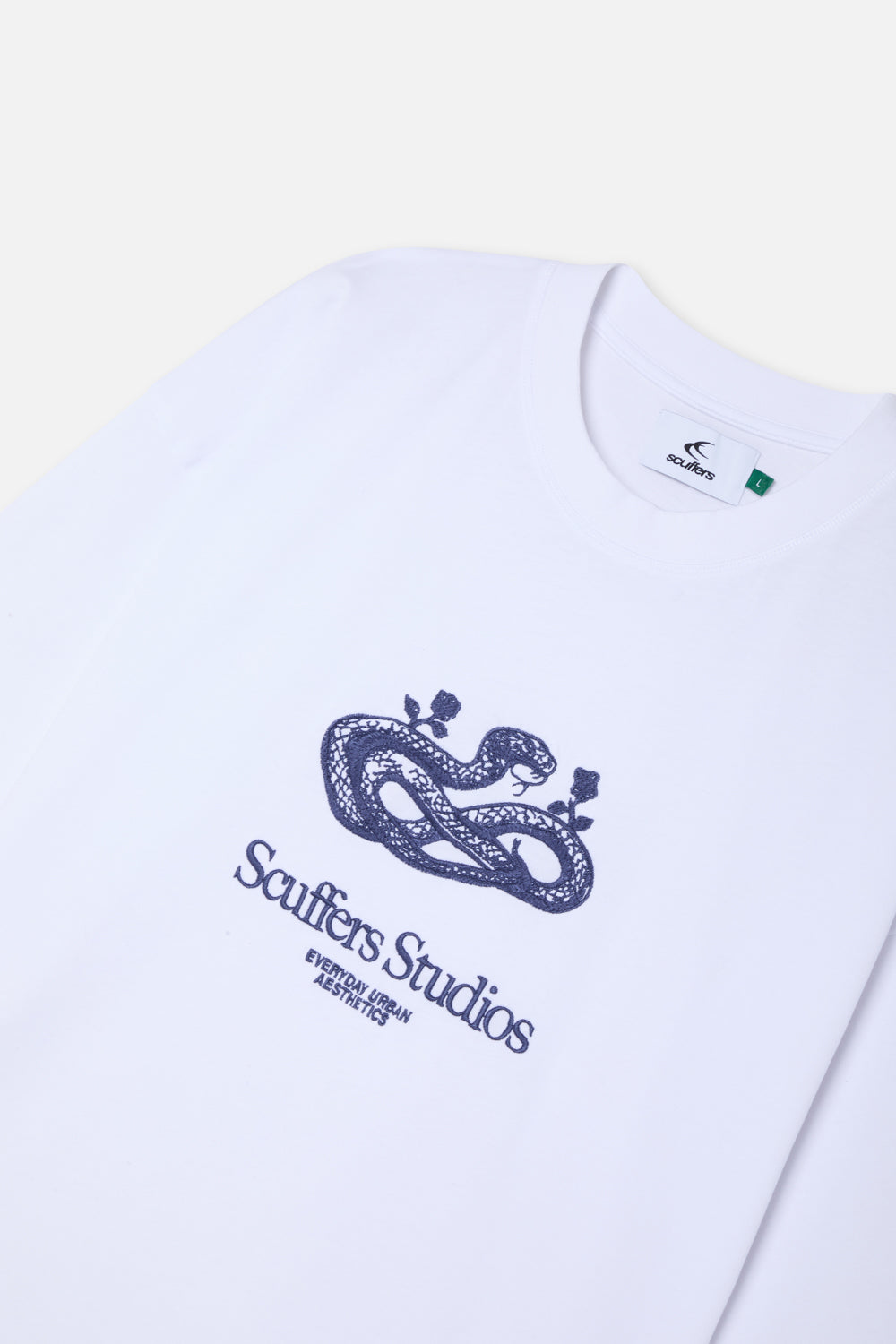 Snake White T-Shirt