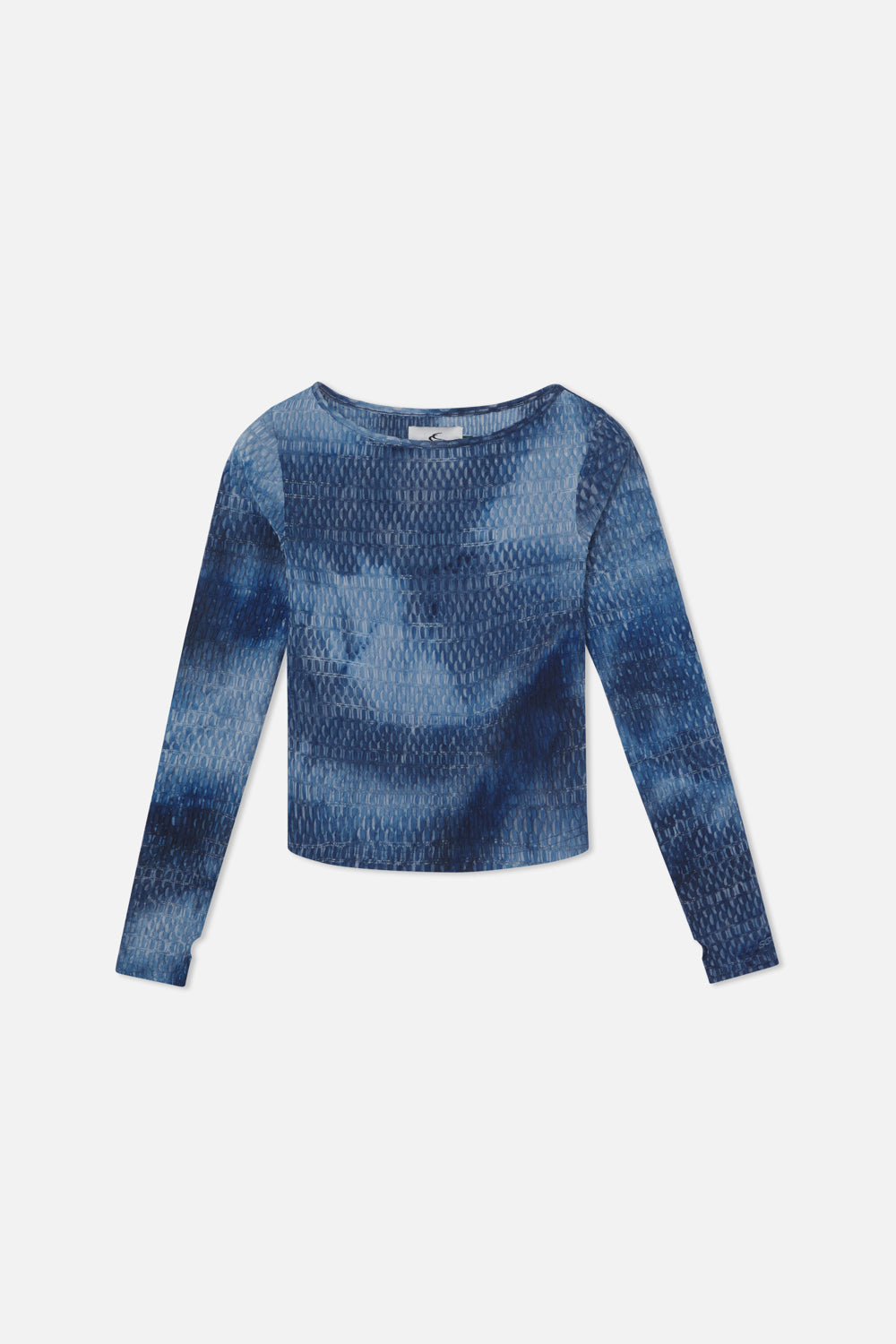 Text Blue Longsleeve