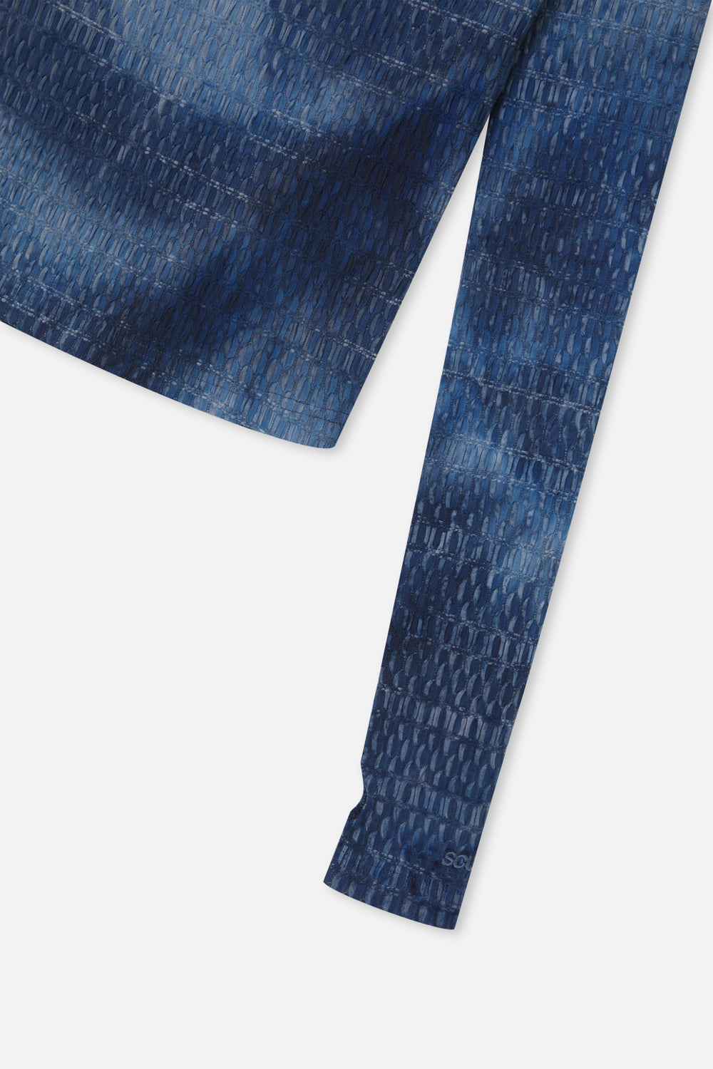 Text Blue Longsleeve