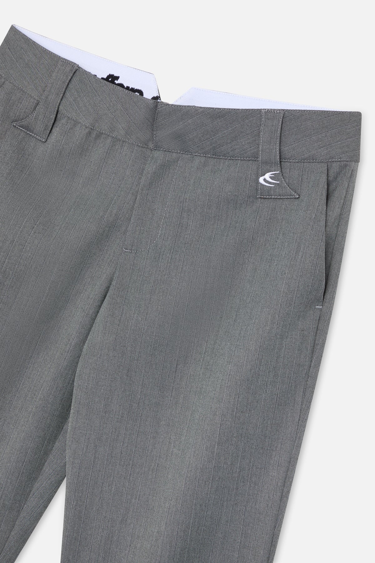 Tailoring Grey Striped Pants