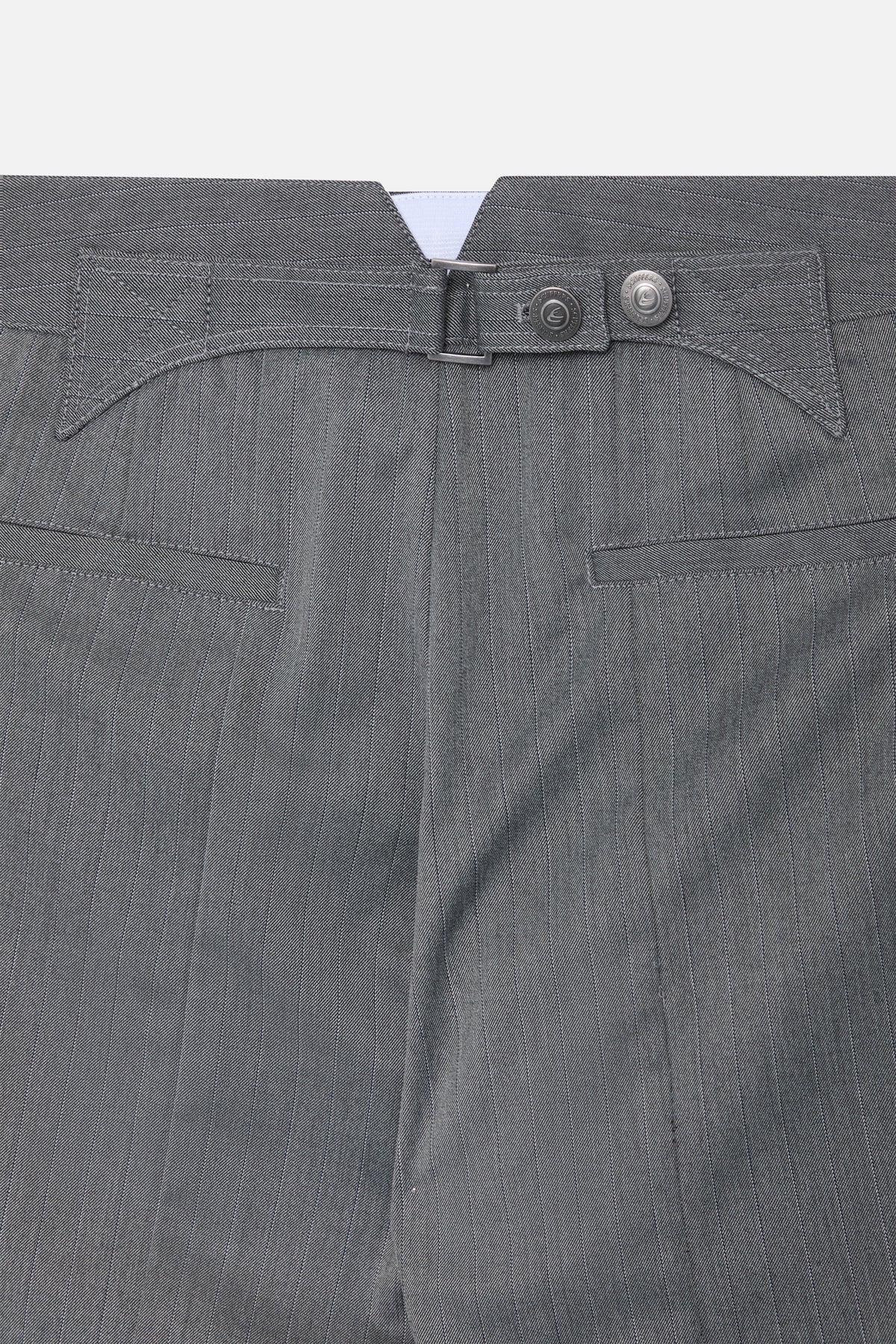 Tailoring Grey Striped Pants