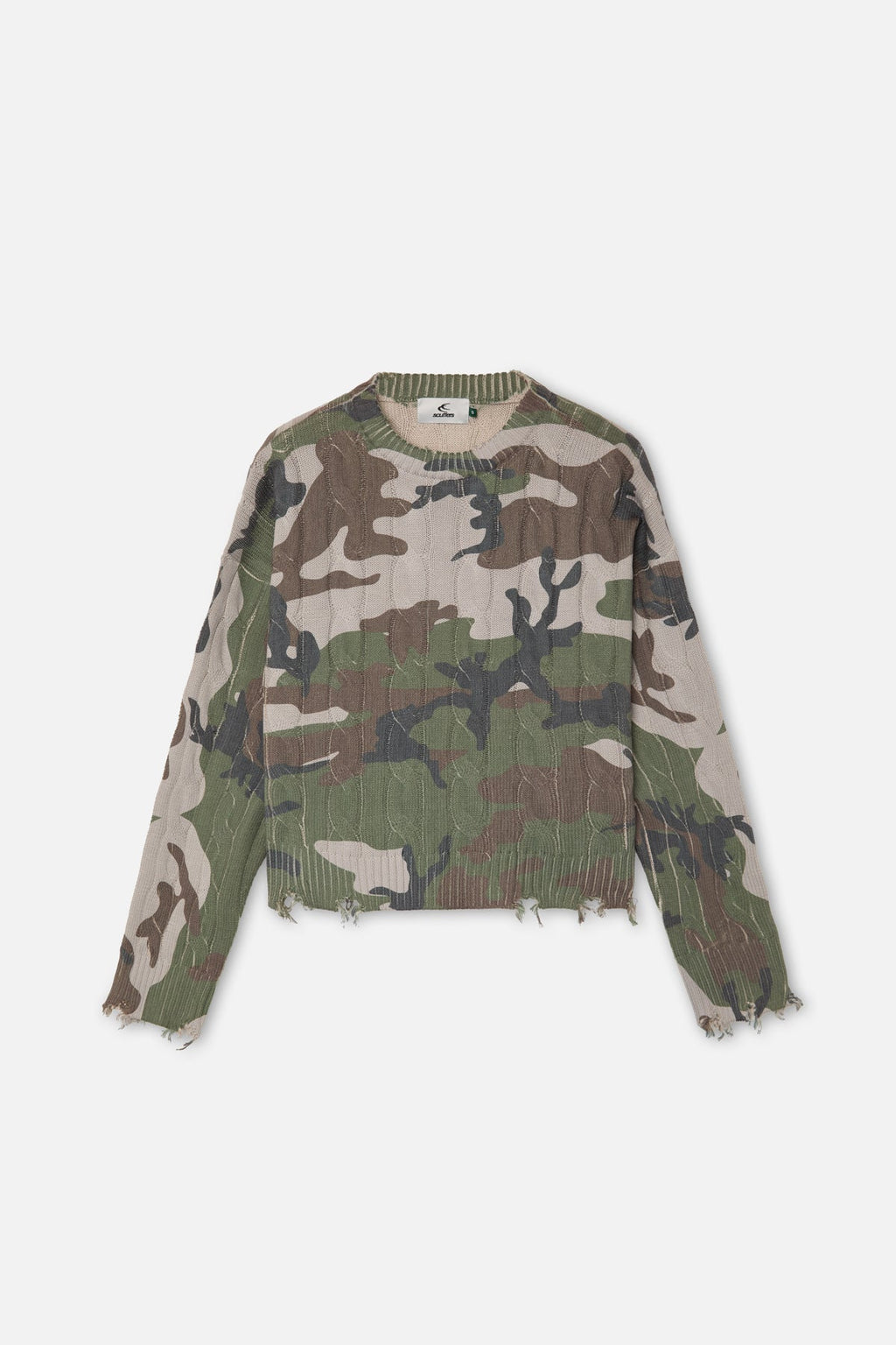 Trench Camo Knit