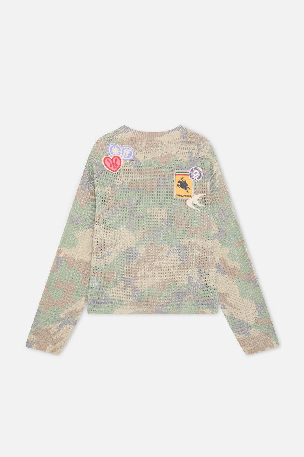 Triple Moon Camo Knit