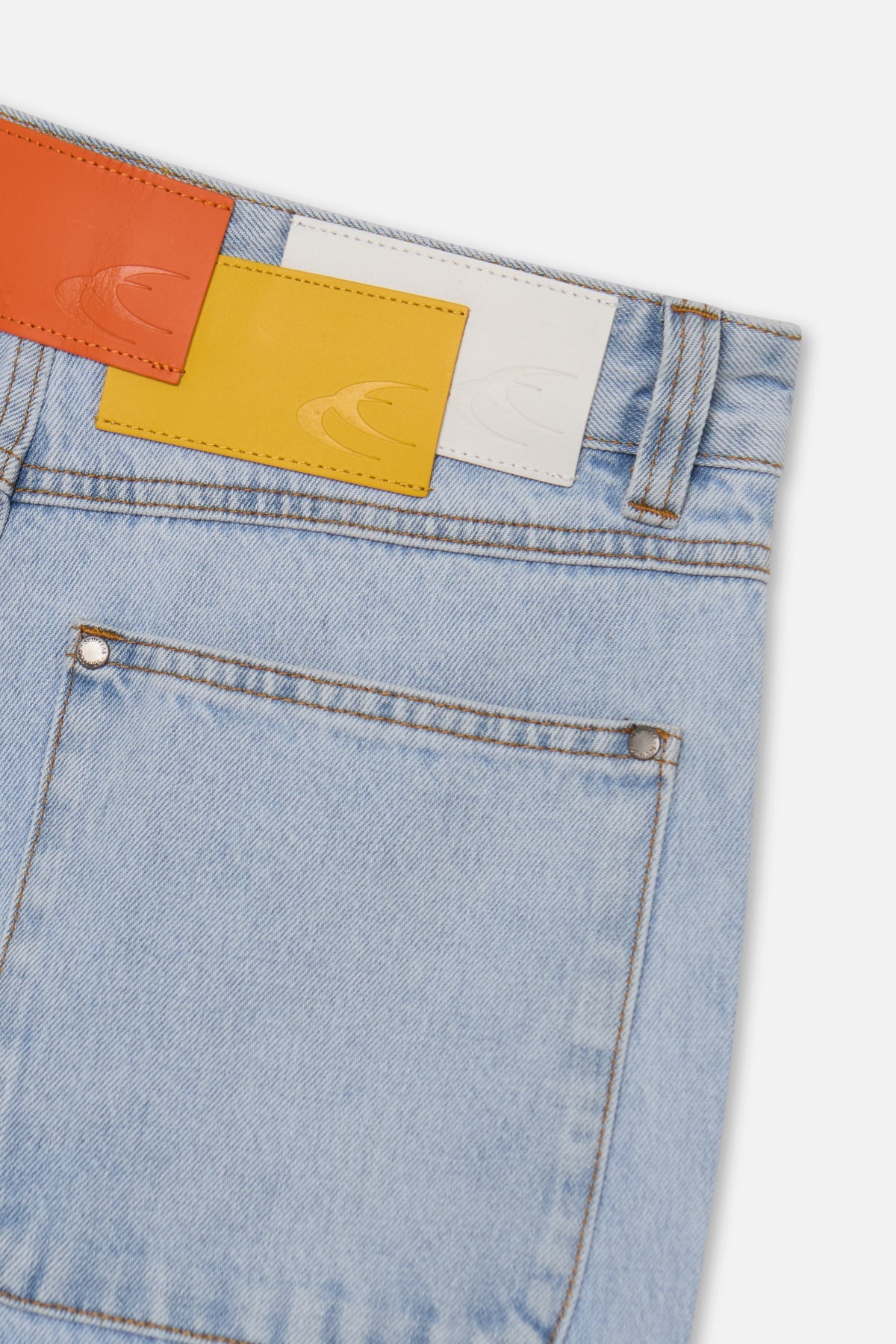 Tropical Light Blue Pants