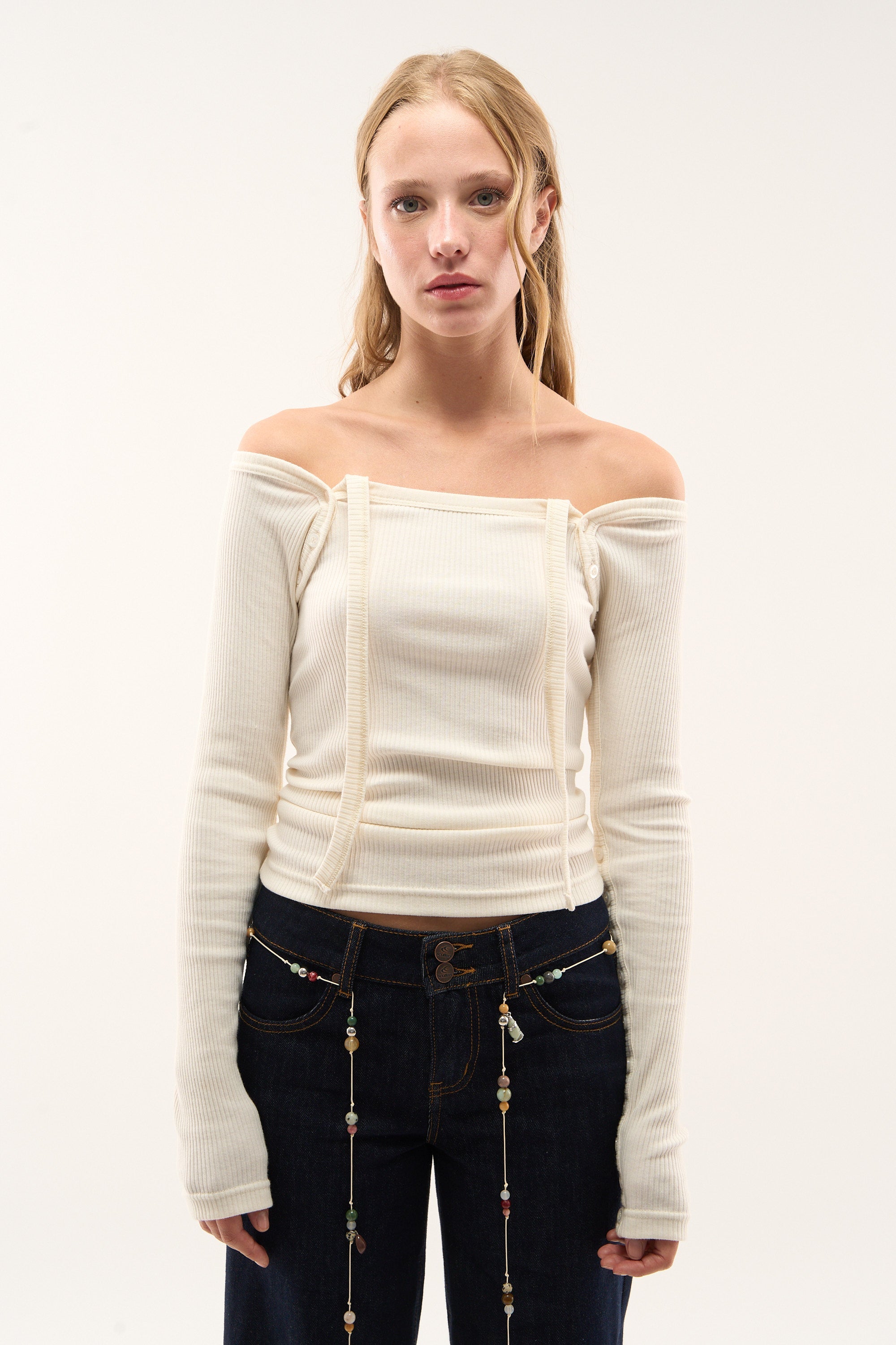 Toggle Ecru Longsleeve