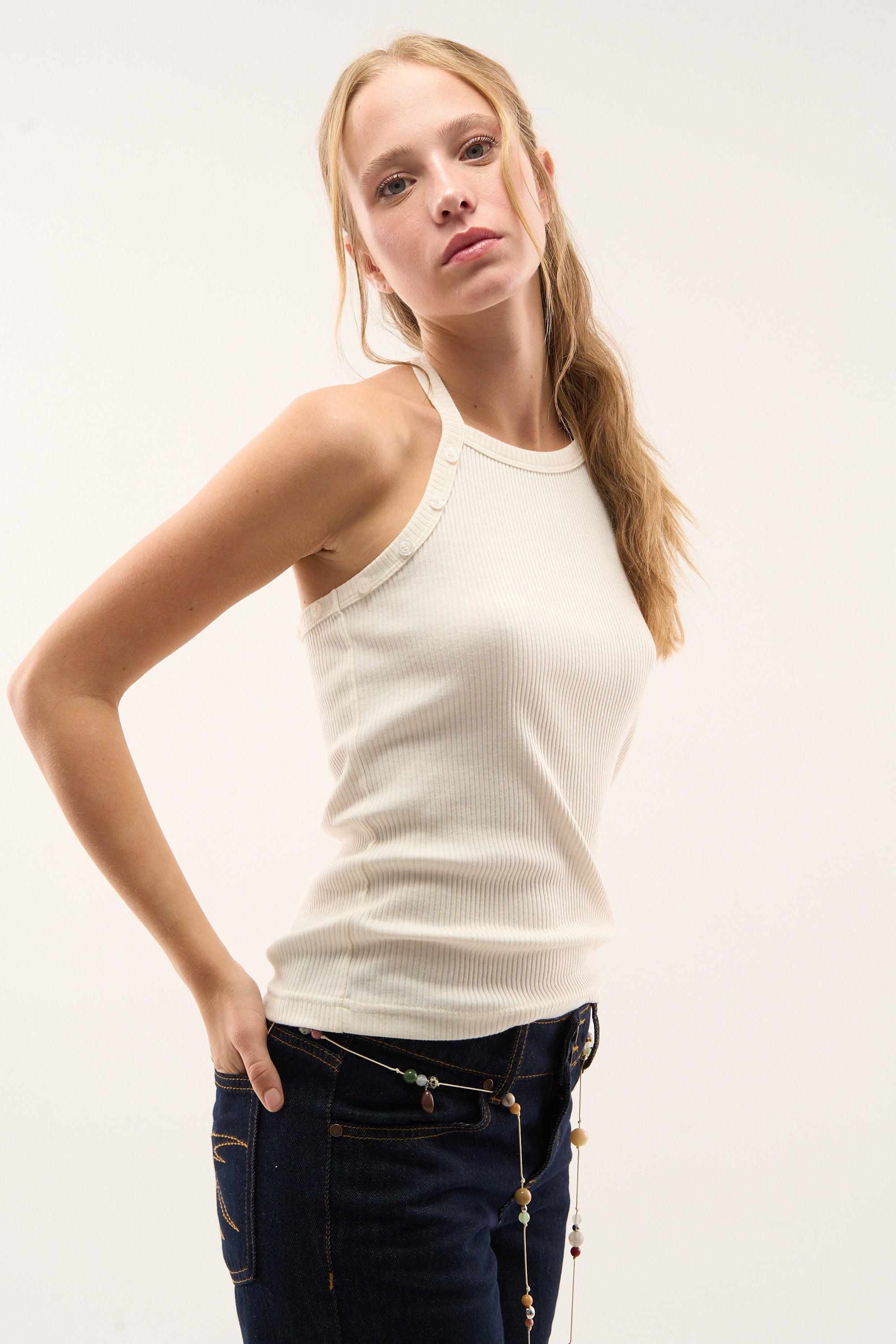 Toggle Ecru Longsleeve