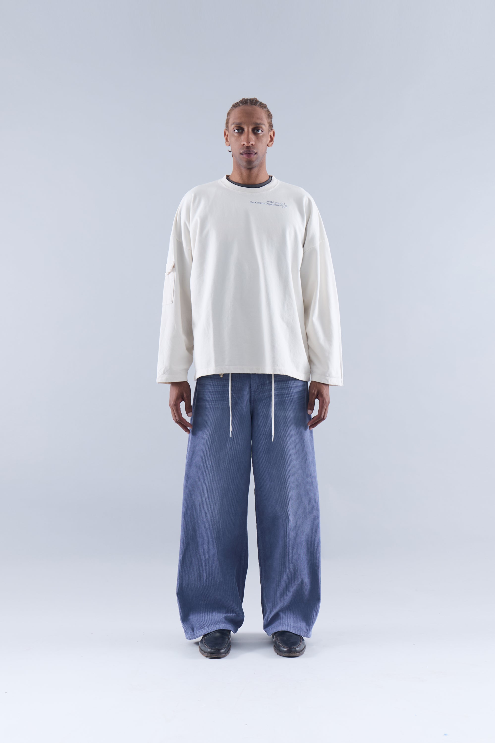 Star Sweatshirt Ecru